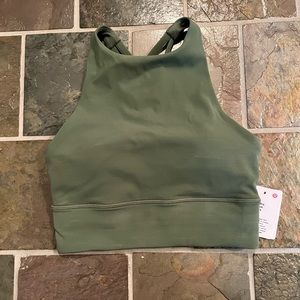 NWT Lululemon Energy Bra High Neck Long Line